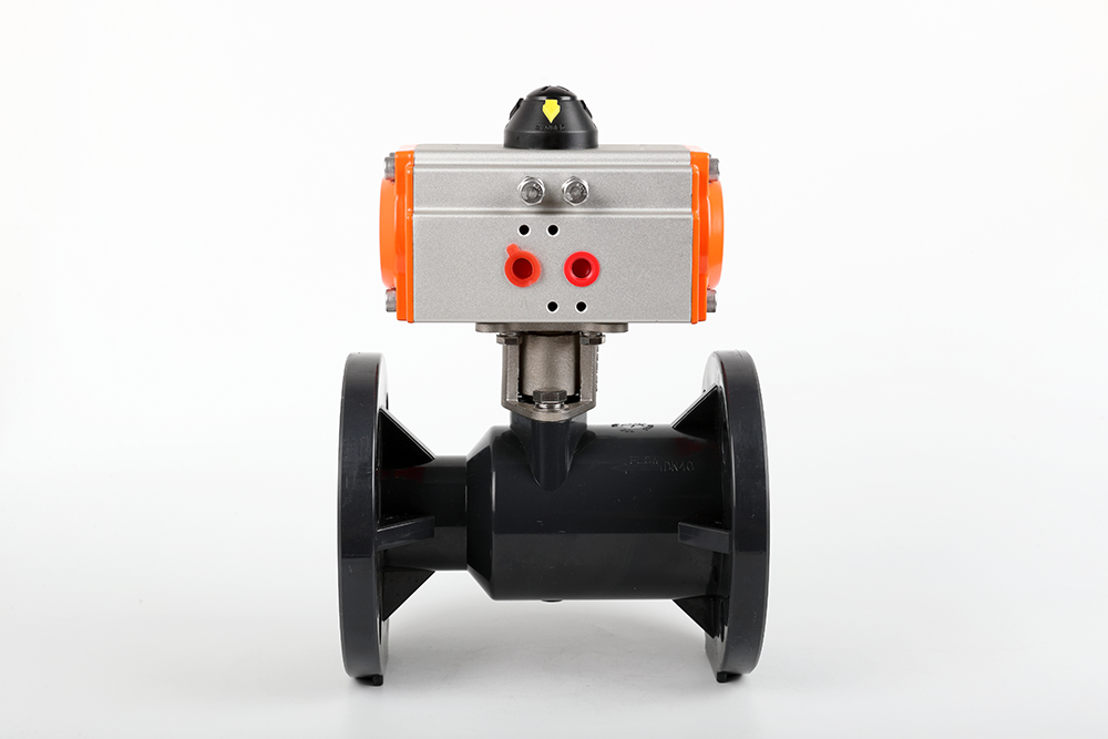 杜尔伯特气动法兰一体球阀